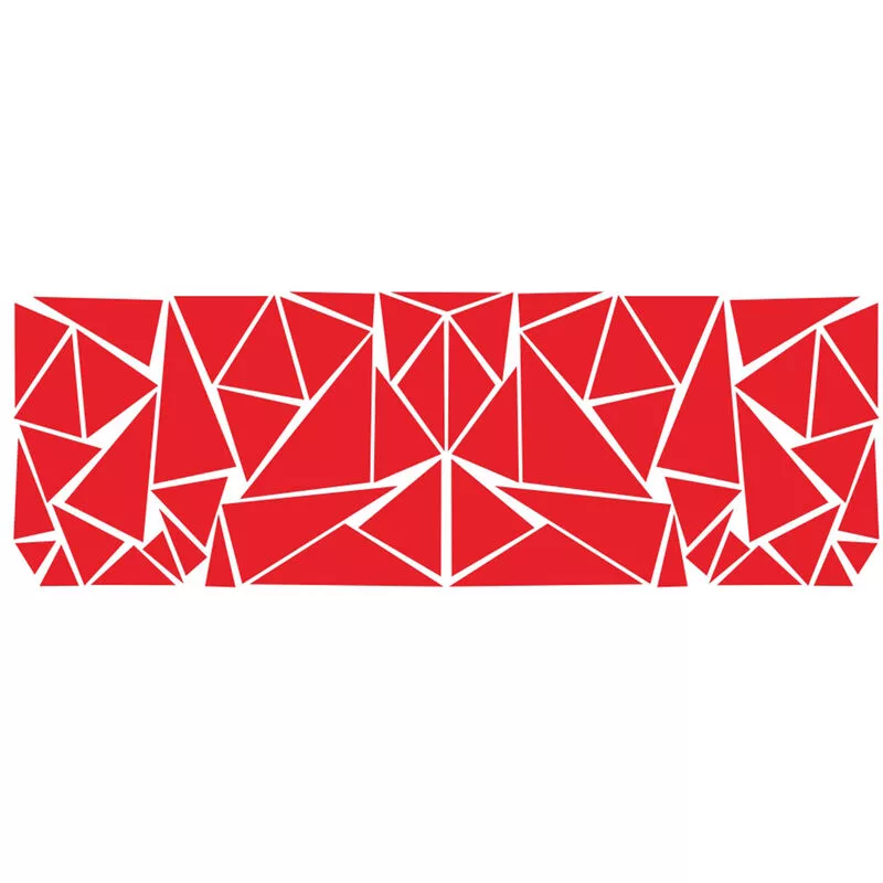 2 piezas triangulos pegatinas de vinilo para carroceria de coche pegatina de puerta de rayas largas vinilo calcomanias de carreras deportivas barato