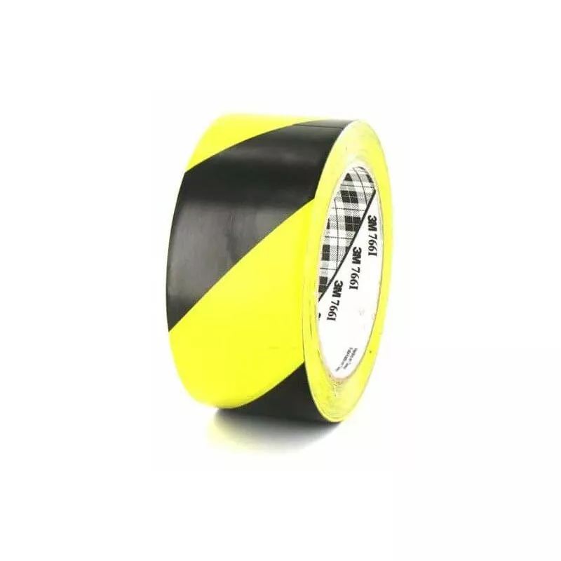 766 Cinta de Vinilo amarillo y negro de 50 mm x 5 - 3M barato