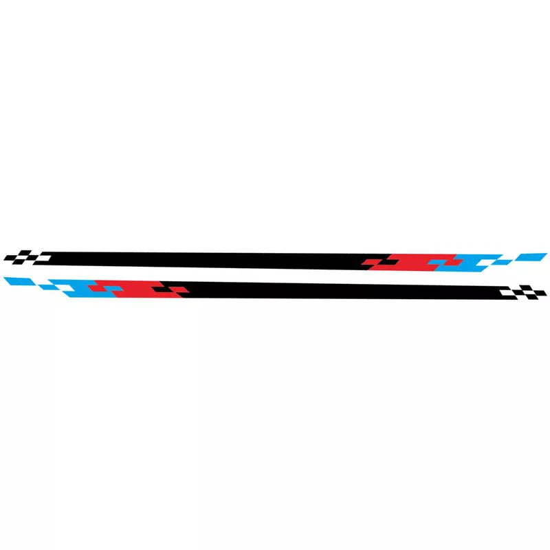 Adhesivo Universal Para Coche, Tres Colores, Estilo De Tira, Calcomania Lateral Para Carroceria De Coche De Carreras Para Todos Los Coches, En Oferta Adhesivo Universal Para Coche