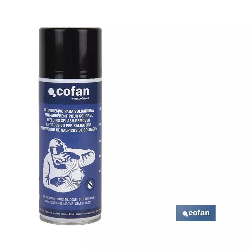 Antiadhesivo para soldaduras 300 ML | Antiadhesivo espray soldaduras para prevenir que las chispas manchen el material a soldar. barato
