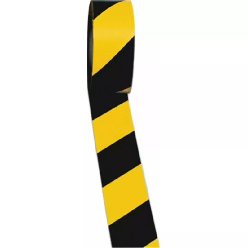 Bandera De Piso Easy Tape Pvc Negro / Amarillo L.33M B.50Mm Rl.rocol En Oferta Bandera De Piso Easy Tape Pvc Negro / Amarillo L.33M B.50Mm Rl.rocol Barato