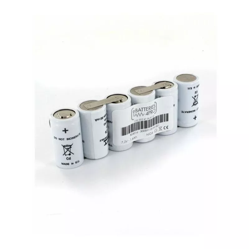 Baterías Saft 7.2V 1.6Ah 6Vnt Cs 804016 Bloques Autonomos De Alumbrado De Seguridad (Baas) En Oferta Baterías Saft 7.2V 1.6Ah 6Vnt Cs 804016 Bloques Autonomos De Alumbrado De Seguridad (Baas) Barato