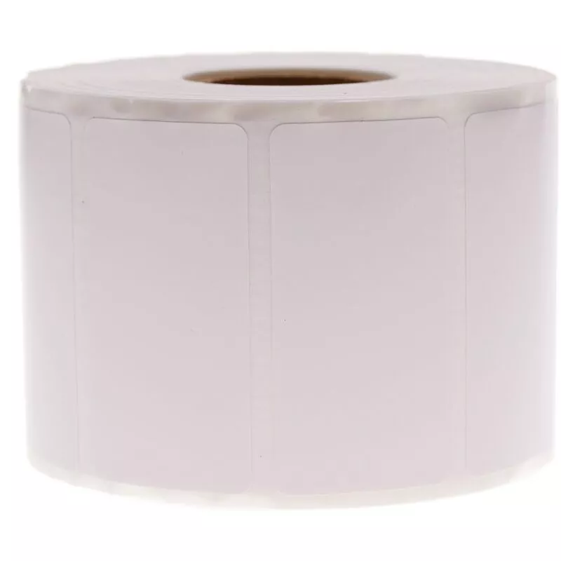 Bematik - Rollo bobina de 1100 etiquetas adhesivas para impresora térmica directa 50.8x25.4mm 50 unidades barato
