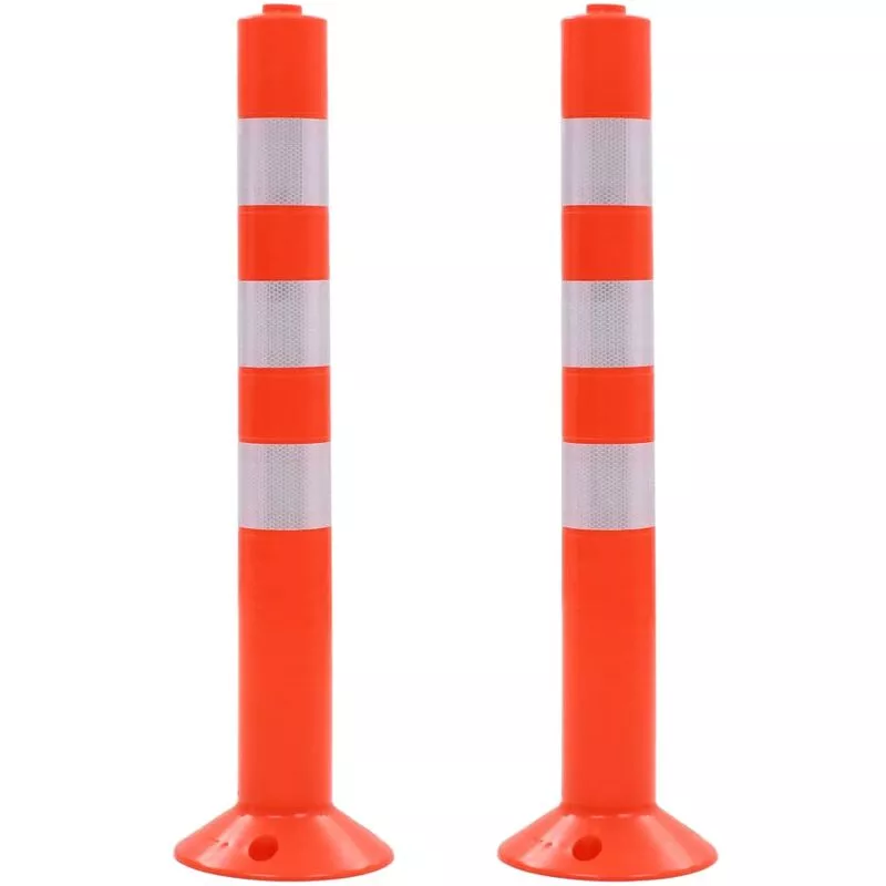 Bolardos De Control De Trafico Plastico 75 Cm 2 Unidades En Oferta Bolardos De Control De Trafico Plastico 75 Cm 2 Unidades Barato