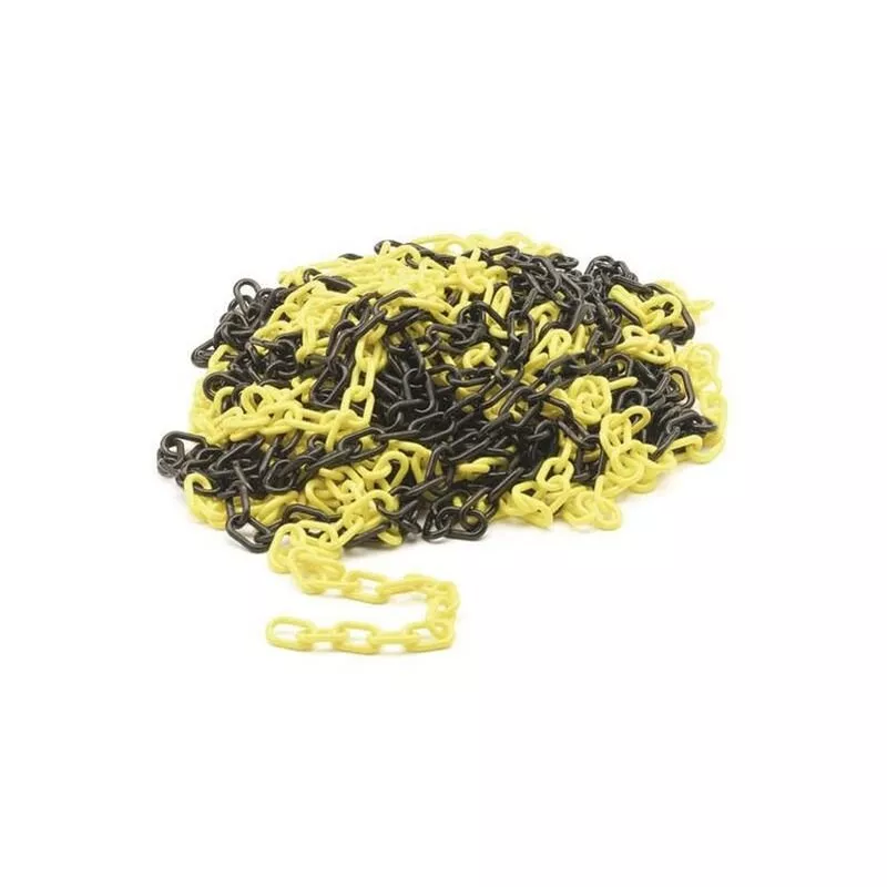 CADENA - COLOR AMARILLO/NEGRO - 25 m - Protection-security barato