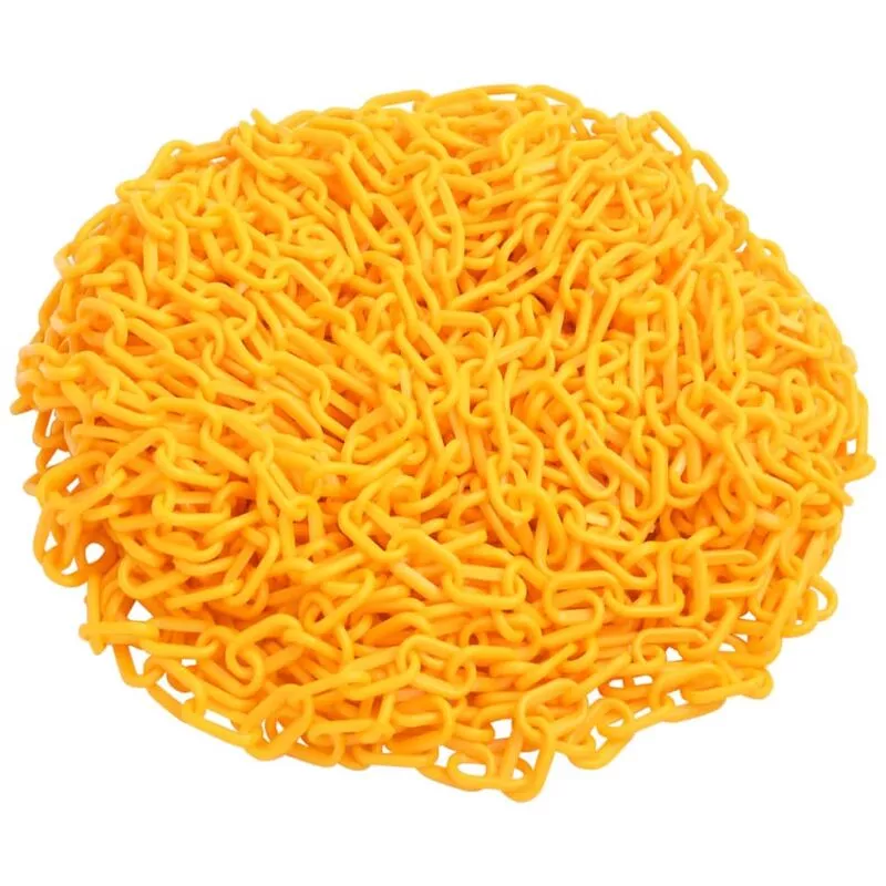 Cadena de advertencia plástico amarillo 100 m Ø6 mm barato