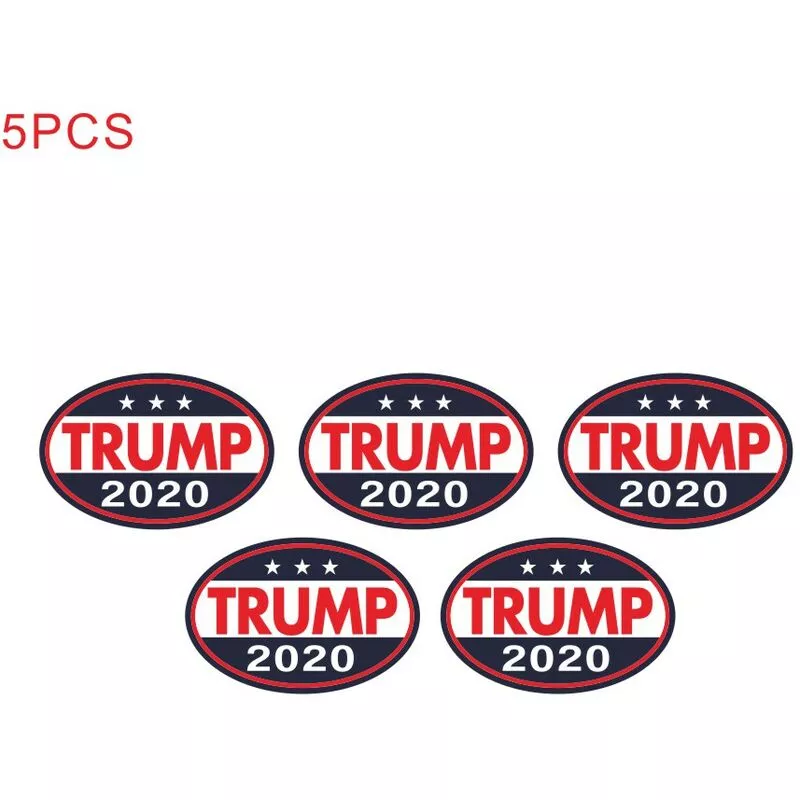 Calcomania Ovalada Para Parachoques, Calcomania Para Carroceria De Coche, Calcomanias Trump 2020 Para Presidente 2020, Calcomania Para Elecciones En Oferta Calcomania Ovalada Para Parachoques