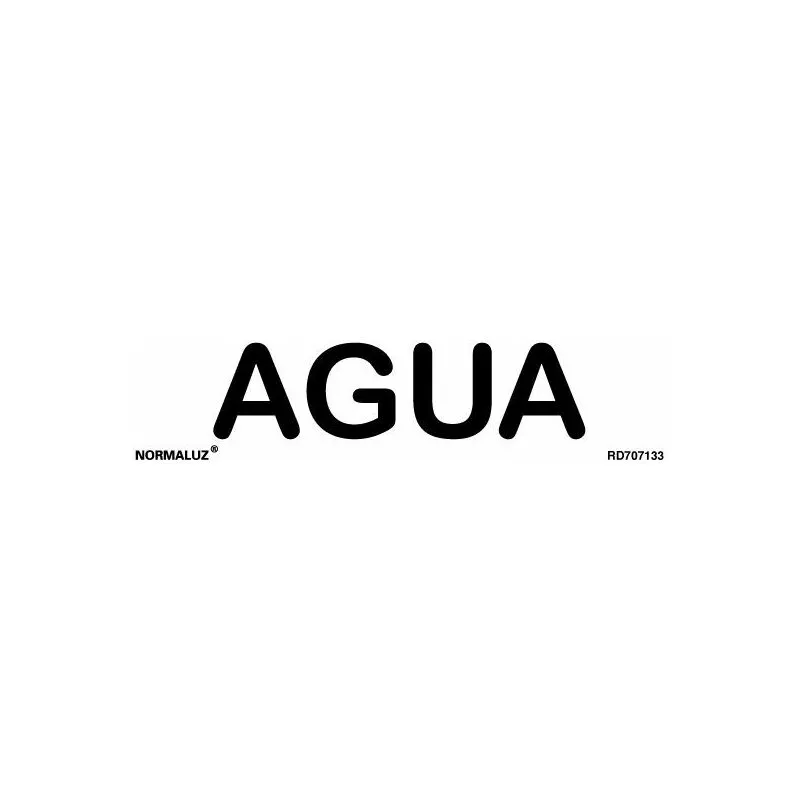 Cartel Inox 20* 5 Agua En Oferta Cartel Inox 20* 5 Agua Barato