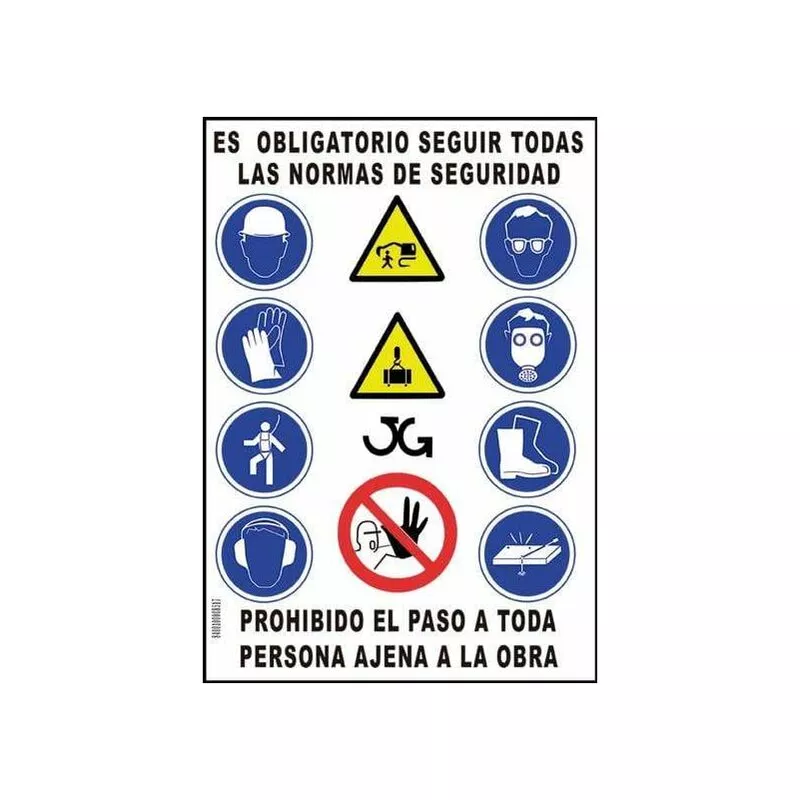 Cartel multi-obra-960-70x100-JG Señalizacion barato