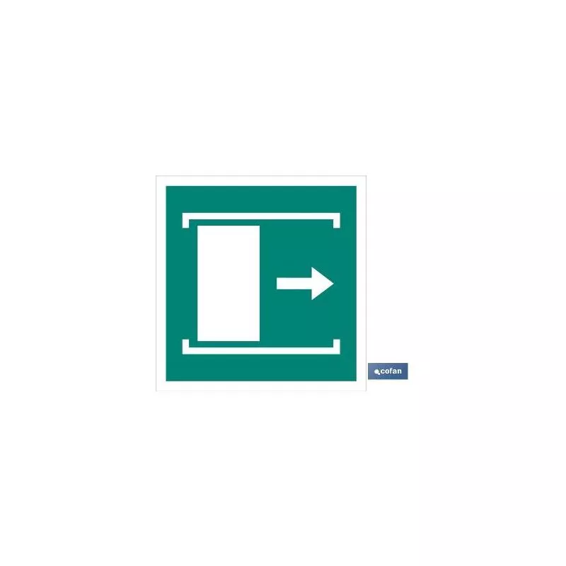 Cofan - Plimpo Señal Luminiscente 105X105Mm Salida Emergencia Derecha En Oferta Cofan - Plimpo Señal Luminiscente 105X105Mm Salida Emergencia Derecha Barato