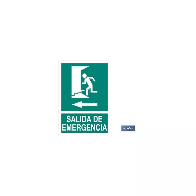Cofan - Plimpo Señal Luminiscente 420X297Mm. Salida De Emergencia Texto En Oferta Cofan - Plimpo Señal Luminiscente 420X297Mm. Salida De Emergencia Texto Barato