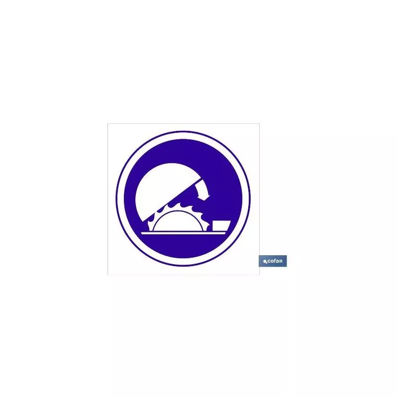 Cofan - Plimpo Señal Poliestireno 105X105Mm Obligatorio Protecciones Máquinas En Oferta Cofan - Plimpo Señal Poliestireno 105X105Mm Obligatorio Protecciones Máquinas Barato