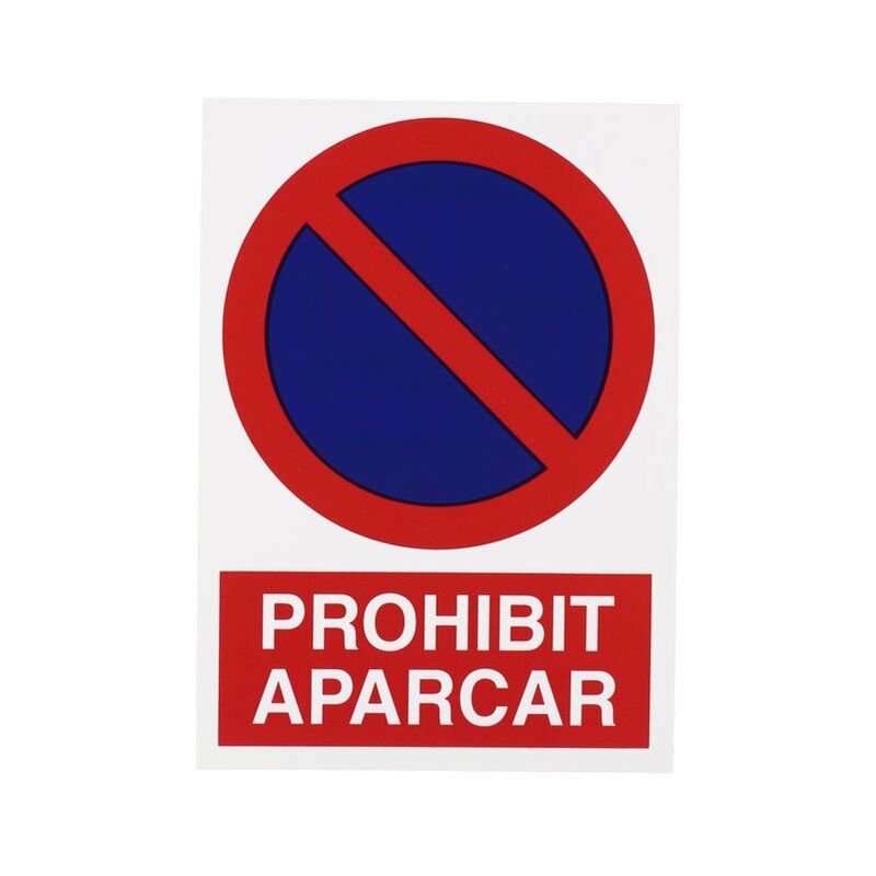Cofan - Plimpo Señal Poliestireno 420X297 Mm Prohibit Aparcar Barato