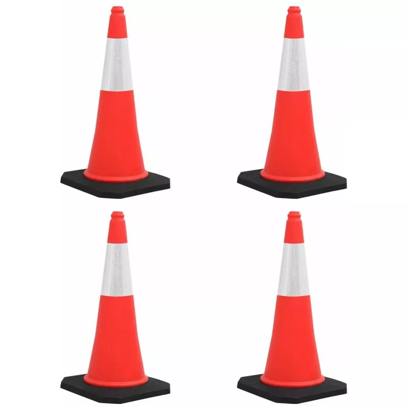 Conos De Tráfico Reflectantes Con Base Pesada 4 Uds 75 Cm - Vidaxl En Oferta Conos De Tráfico Reflectantes Con Base Pesada 4 Uds 75 Cm - Vidaxl Barato