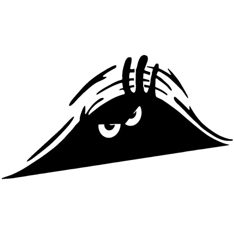 Divertido Lindo Que Mira A Escondidas La Carroceria Del Coche Del Monstruo Que Disena La Etiqueta Engomada Impermeable Extraible En Oferta Divertido Lindo Que Mira A Escondidas La Carroceria Del Coche Del Monstruo Que Disena La Etiqueta Engomada Impermeable Extraible Barato