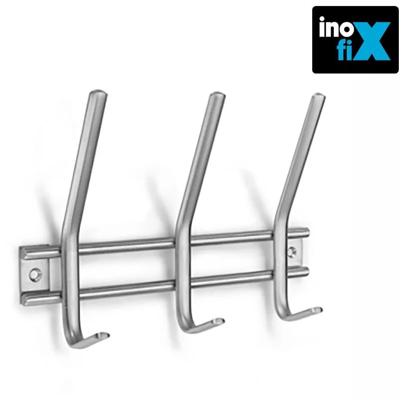 E3/66529 Colgador Acero Inox 6 Ganchos Doble (Blister) - Inofix En Oferta E3/66529 Colgador Acero Inox 6 Ganchos Doble (Blister) - Inofix Barato