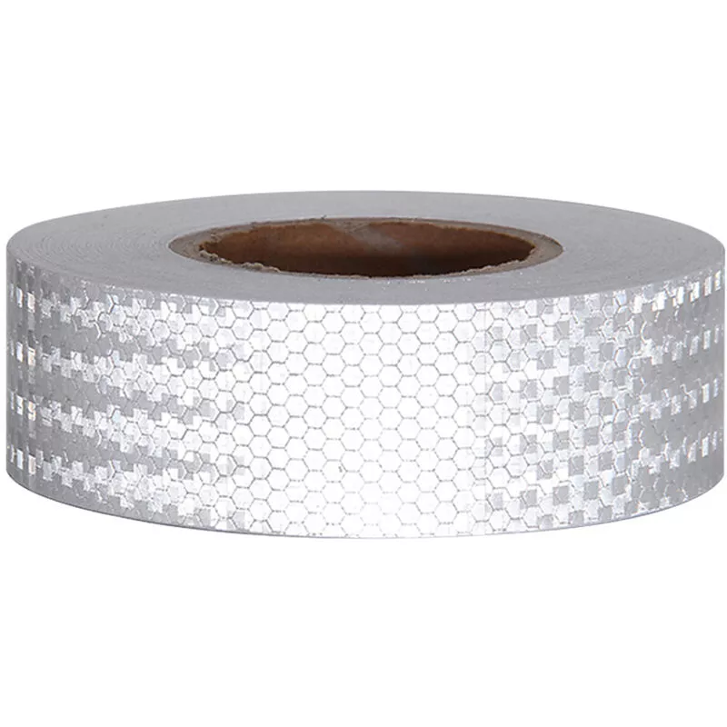 Etiquetas de cinta reflectantes con marca de seguridad