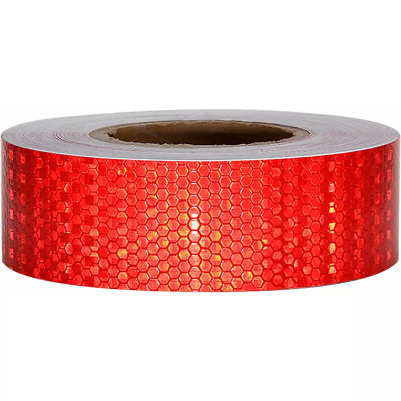 Etiquetas de cinta reflectantes con marca de seguridad