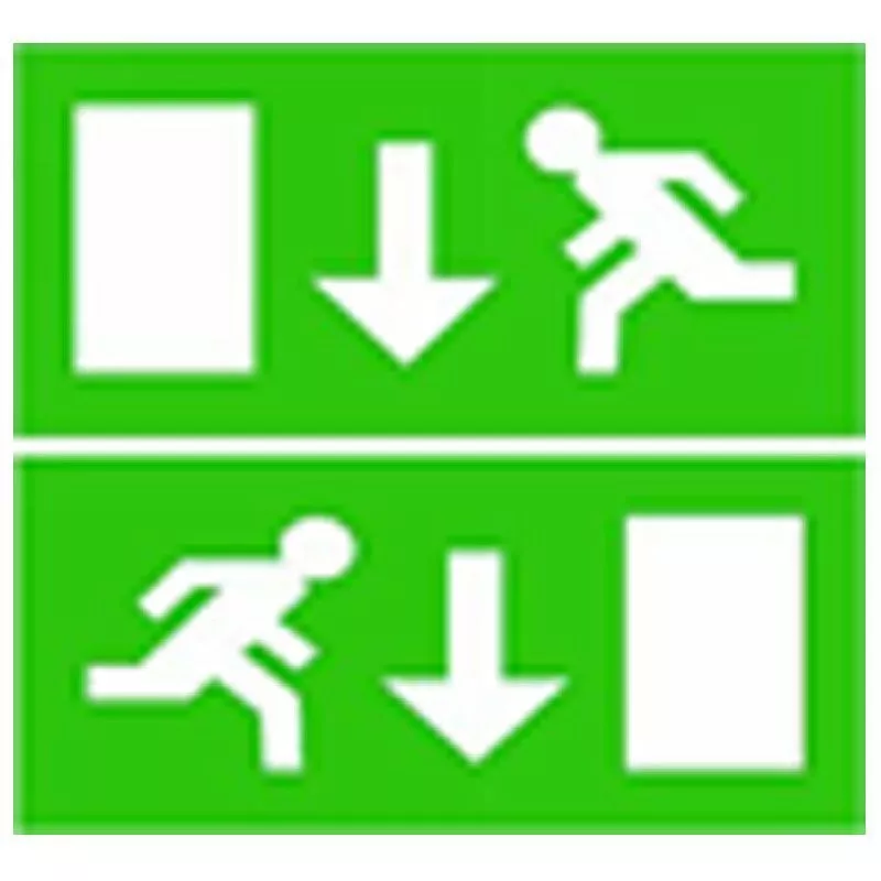 Flecha Direccional Abajo Para Luminarias Para Vías De Evacuación Serie Fl-25 De Doble Cara En Oferta Flecha Direccional Abajo Para Luminarias Para Vías De Evacuación Serie Fl-25 De Doble Cara Barato