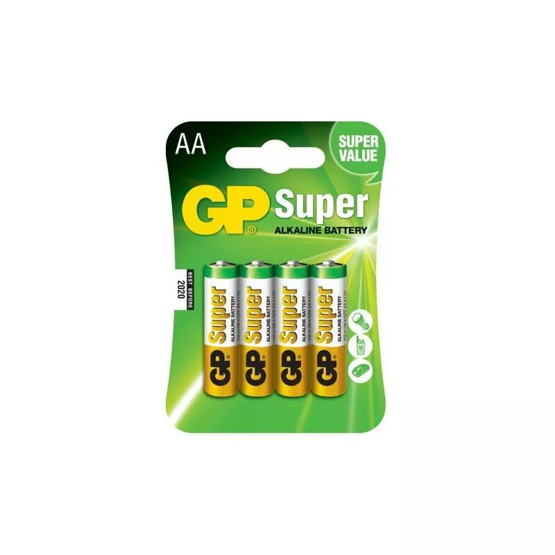 Gp Batteries - Pila alcalina lr06 bl4 barato