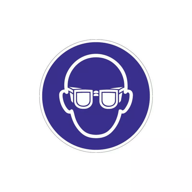 Lámina Use Protección Ocular D.200Mm Azul / Blanco Asr A1.3 Din En Iso 7010 En Oferta Lámina Use Protección Ocular D.200Mm Azul / Blanco Asr A1.3 Din En Iso 7010 Barato