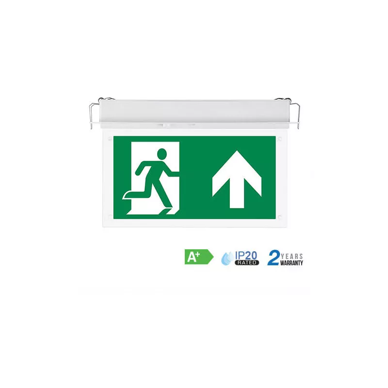Luminaria Led Salida De Emergencia Empotrable Fija Express 6000K 2W En Oferta Luminaria Led Salida De Emergencia Empotrable Fija Express 6000K 2W Barato