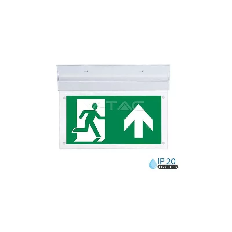 Luminaria Led Salida De Emergencia Montaje Pared/Techo 12H Charging 6000K 2W En Oferta Luminaria Led Salida De Emergencia Montaje Pared/Techo 12H Charging 6000K 2W Barato
