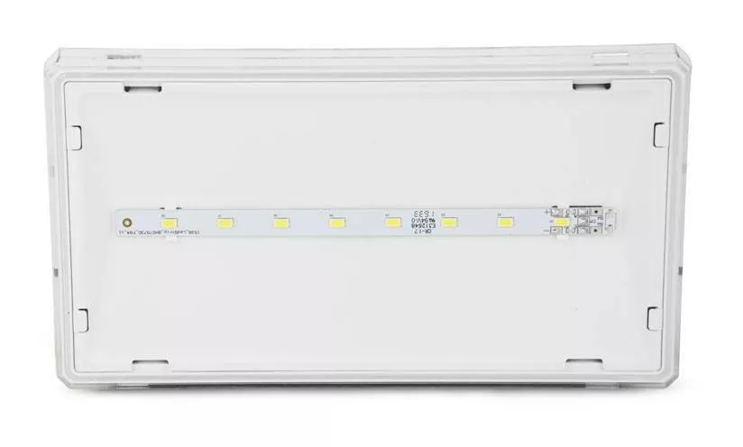 Luz de emergencia LED EXIT S 350lm IP42 | Transparente - Awex barato