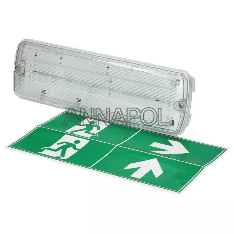 Metu Led 2.7W, 3H, Ip65, 6000K Luminaria De Alumbrado De Emergencia En Oferta Metu Led 2.7W