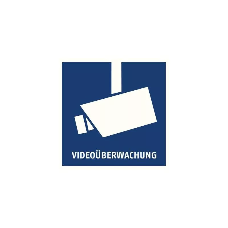 PEGATINAS VIDEOBERWACHUNG AU1500 (LXH) 90 MM X 90 MM - Abus barato