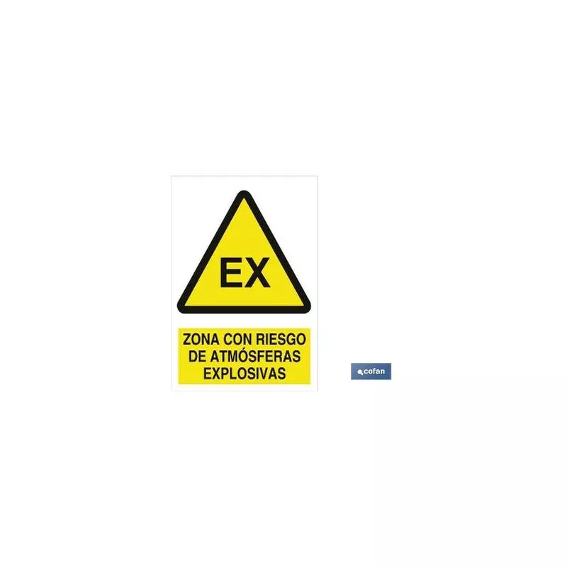 Plimpo Señal Adhesiva 148X105 Zona Con Riesgo De Atmósferas Explosivas En Oferta Plimpo Señal Adhesiva 148X105 Zona Con Riesgo De Atmósferas Explosivas Barato