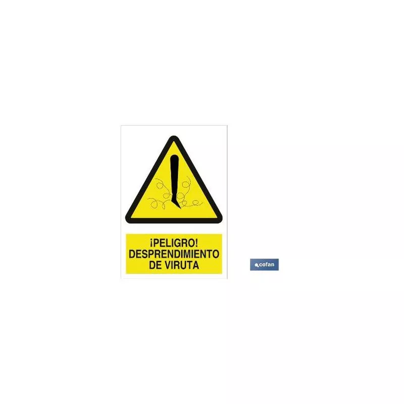 Plimpo Señal Adhesiva 297X210 Mm. ¡Peligro! Desprendimiento De Viruta En Oferta Plimpo Señal Adhesiva 297X210 Mm. ¡Peligro! Desprendimiento De Viruta Barato
