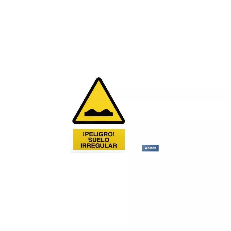 Plimpo Señal Adhesivo 210X148 Mm. Peligro Suelo Irregular En Oferta Plimpo Señal Adhesivo 210X148 Mm. Peligro Suelo Irregular Barato