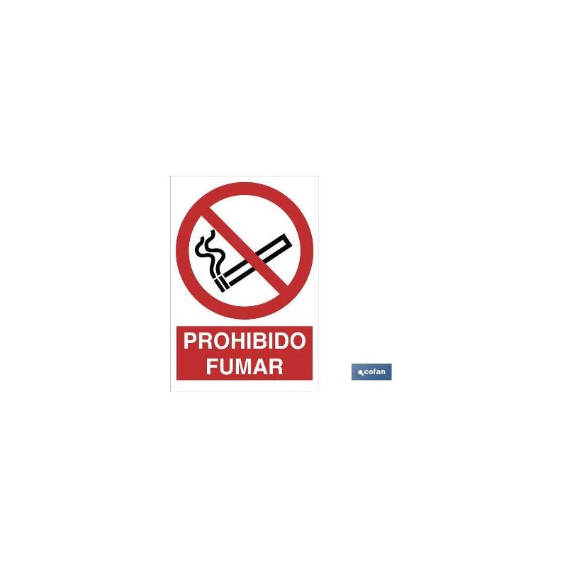 Plimpo Señal Adhesivo 210X148Mm. Prohibido Fumar Barato