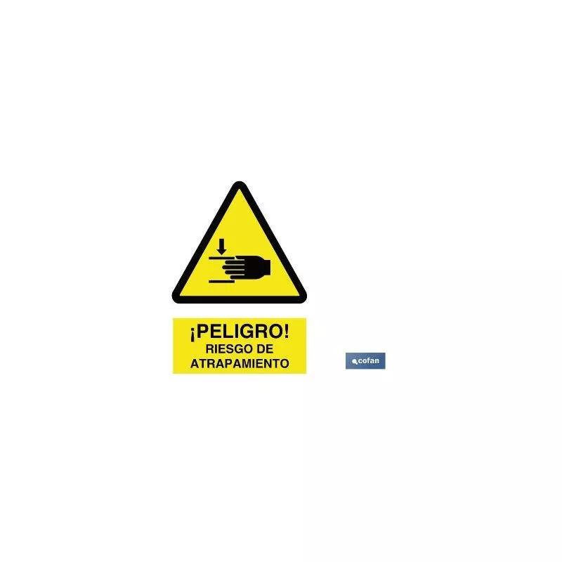 Plimpo Señal Adhesivo 297X210Mm. ¡Peligro! Riesgo De Atrapamiento En Oferta Plimpo Señal Adhesivo 297X210Mm. ¡Peligro! Riesgo De Atrapamiento Barato