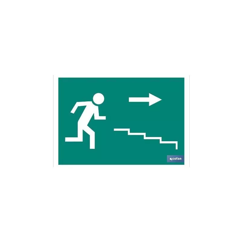 Plimpo Señal Luminiscente 210X148Mm. Señal Salida Escalera Derecha Bajada Pictograma En Oferta Plimpo Señal Luminiscente 210X148Mm. Señal Salida Escalera Derecha Bajada Pictograma Barato