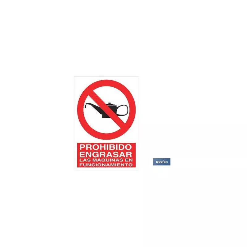 Plimpo Señal Poliestireno 210X148Mm Prohibido Engrasar Las Máquinas En Funcionamiento En Oferta Plimpo Señal Poliestireno 210X148Mm Prohibido Engrasar Las Máquinas En Funcionamiento Barato