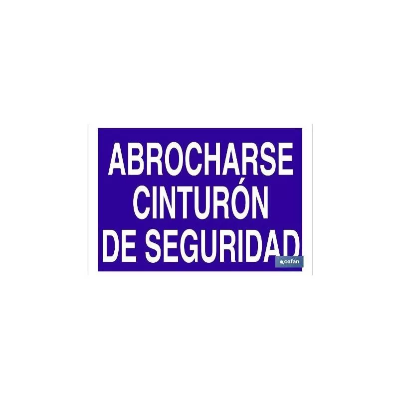 Plimpo Señal Poliestireno 297X210 Abrocharse Cinturón De Seguridad En Oferta Plimpo Señal Poliestireno 297X210 Abrocharse Cinturón De Seguridad Barato