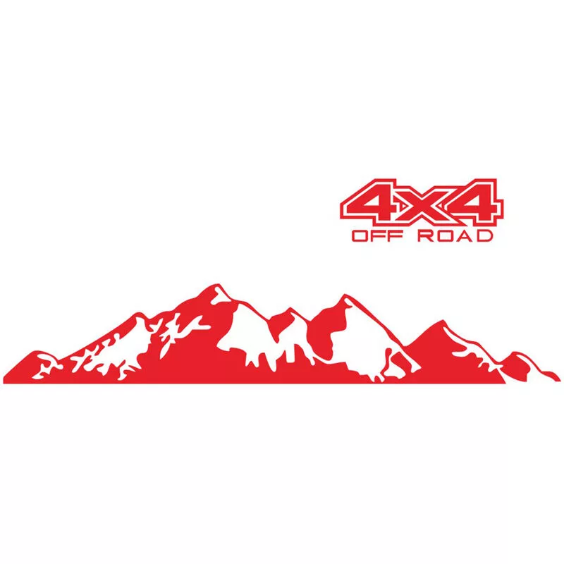 Pegatinas De Coche 4X4 Todoterreno (44 * 17 Cm) + Calcomania Grafica De Montana (150 * 27 Cm) Pegatina Para Accesorios Exteriores De Camion De En Oferta Pegatinas De Coche 4X4 Todoterreno (44 * 17 Cm) + Calcomania Grafica De Montana (150 * 27 Cm) Pegatina Para Accesorios Exteriores De Camion De Barato