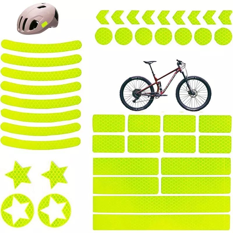 Pegatinas Reflectantes, 42 Pegatinas Autoadhesivas Reflectantes En Oferta Pegatinas Reflectantes