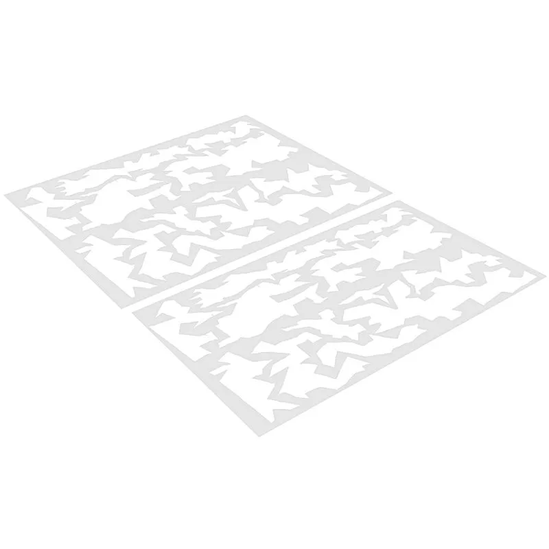 Pegatinas Universales De 59 Cm X 180 Cm Para Sidecar De Coche, Pegatinas De Vinilo, Decoración Gráfica (Blanco) En Oferta Pegatinas Universales De 59 Cm X 180 Cm Para Sidecar De Coche