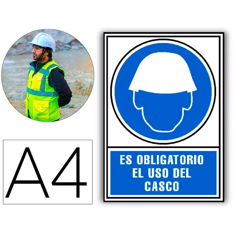 Pictograma Archivo 2000 Obligatorio Uso De Casco Pvc Azul Luminiscente 210X297 Mm En Oferta Pictograma Archivo 2000 Obligatorio Uso De Casco Pvc Azul Luminiscente 210X297 Mm Barato