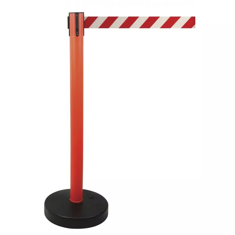 Poste Separador De Plástico Con Base Rellenable Y Cinta De 2 Metros En Oferta Poste Separador De Plástico Con Base Rellenable Y Cinta De 2 Metros Barato