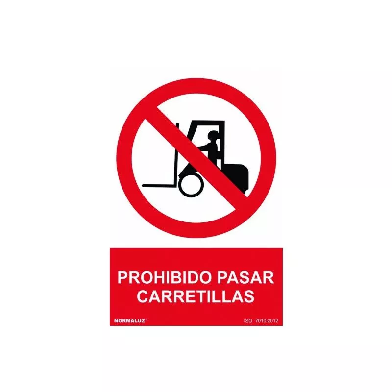 Prohibido Pasar Carretillas Rd En Oferta Prohibido Pasar Carretillas Rd Barato