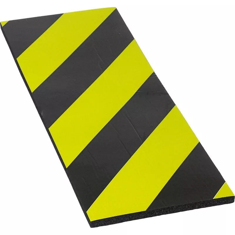 Protector Plano Autoadhesivo | Negro - Amarillo - 400 mm x 150 mm x 10 mm barato