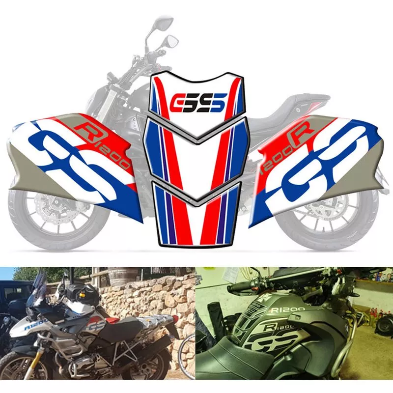 Protector de almohadilla de tanque de aceite de gasolina para motocicleta