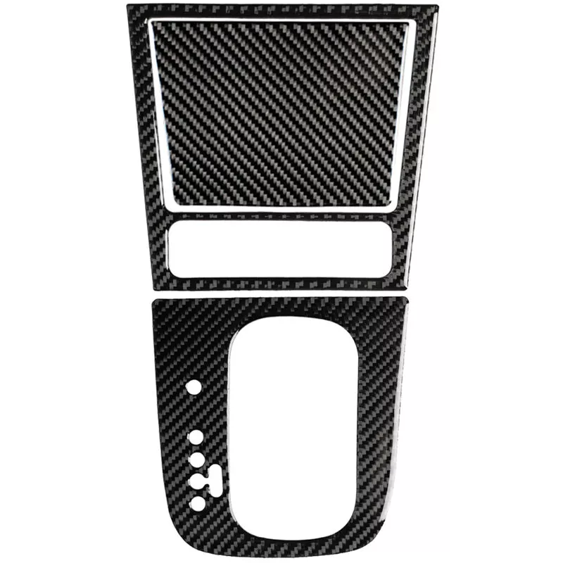 Reemplazo de pegatinas interiores de fibra de carbono para coche para VW Golf 6 GTI R MK6 2008-12