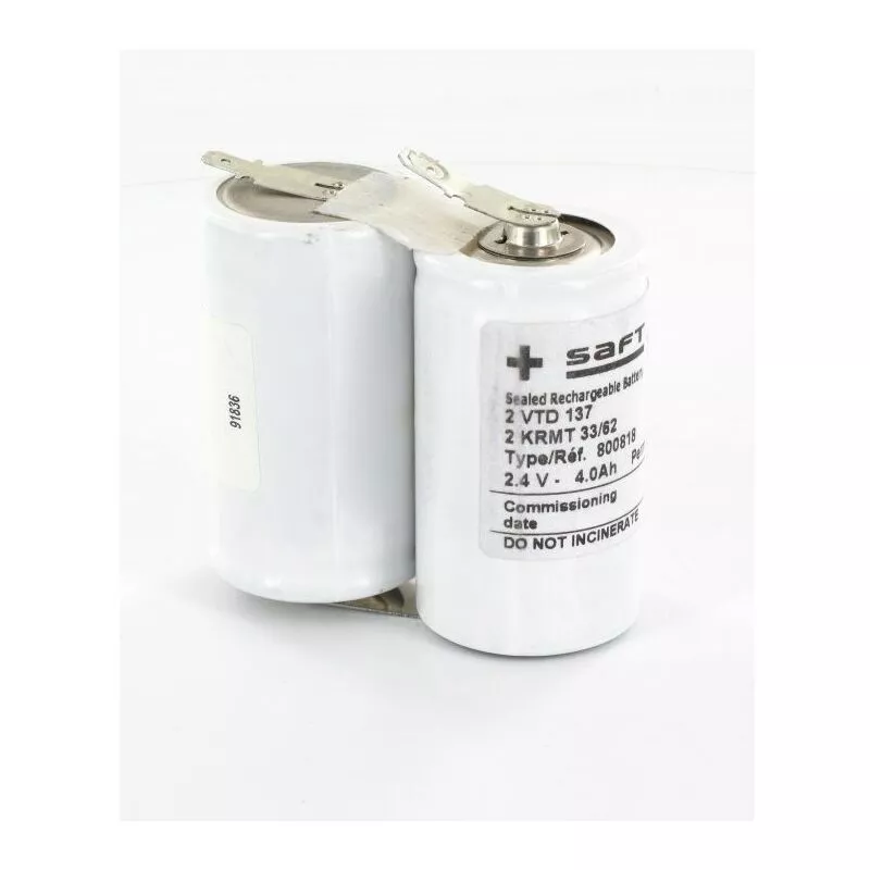 Saft Baterías 2.4V 4Ah 2Krmt 33/62 Bloques Autonomos De Alumbrado De Seguridad (Baas) Vk8S41 En Oferta Saft Baterías 2.4V 4Ah 2Krmt 33/62 Bloques Autonomos De Alumbrado De Seguridad (Baas) Vk8S41 Barato
