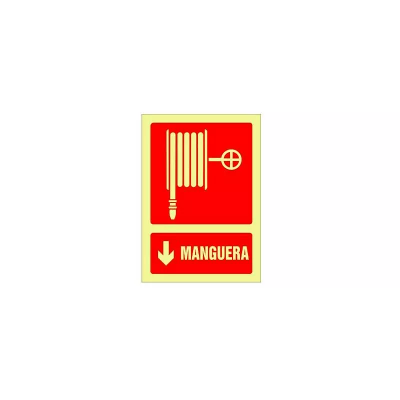 Se�al peque�a manguera contra incendio barato