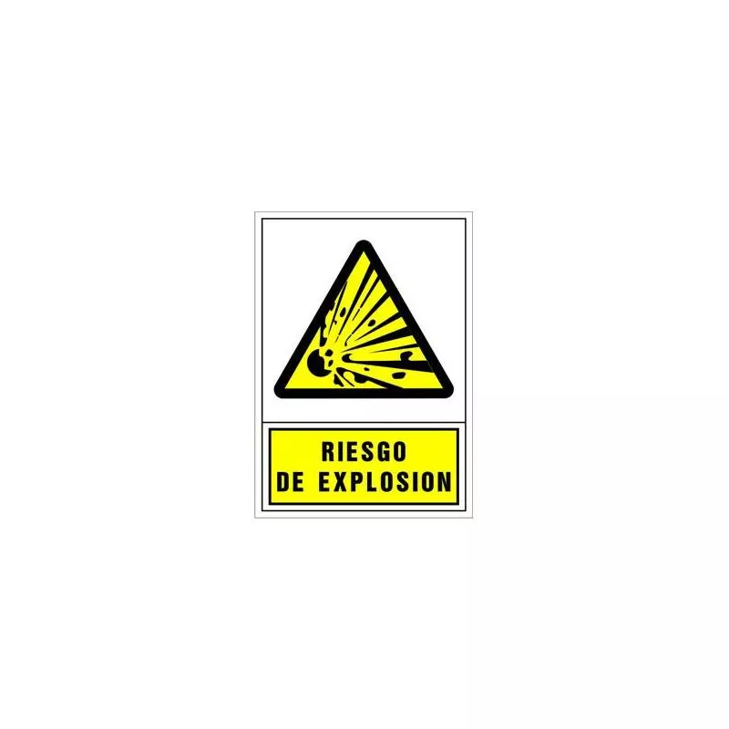 Se�al peque�a riesgo de explosi�n barato